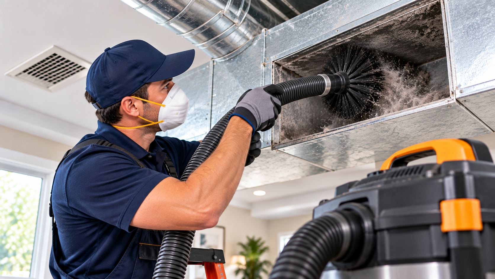 Professional air duct cleaning service in Sachse TX